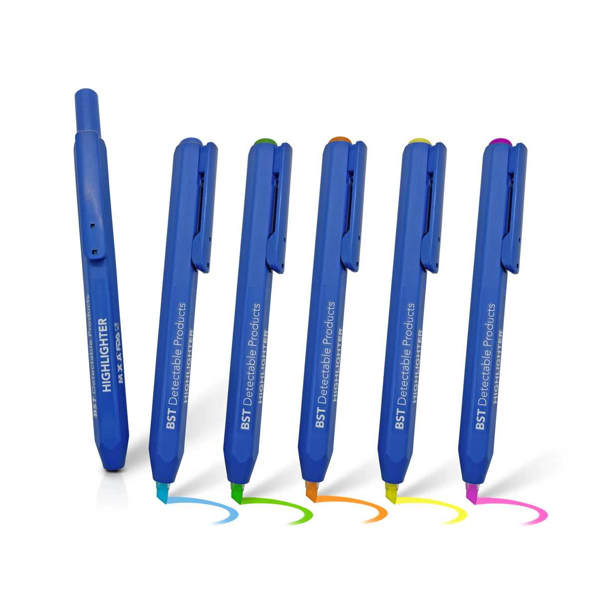 V2.0 Retractable Detectable Highlighter