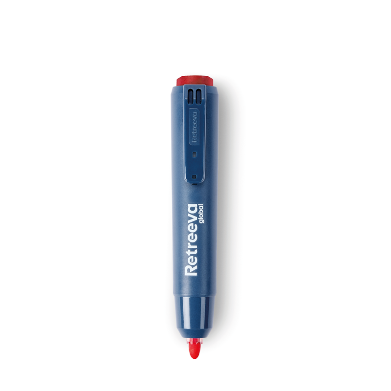 Compact Retractable Detectable Permanent Marker