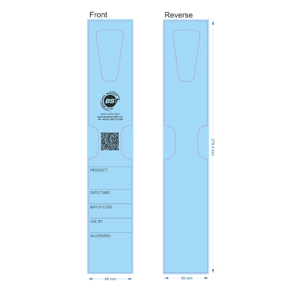 Metal Detectable Loop Tags - Printed image 2