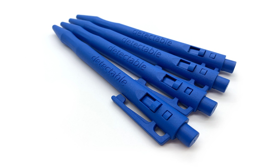 TraceIt Detectable Retractable Pen BRC 8 Compliant FDA Approved