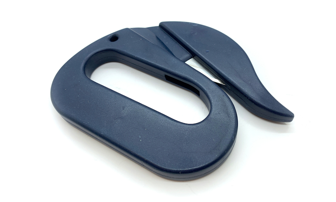 Detectable Swan Bag Cutter – Blue Supply Company – Detectable Specialists